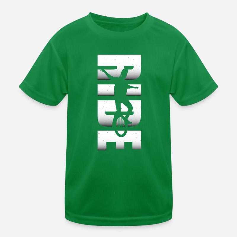 Ride Ce gars adore les monocycles T-shirt sport Enfant