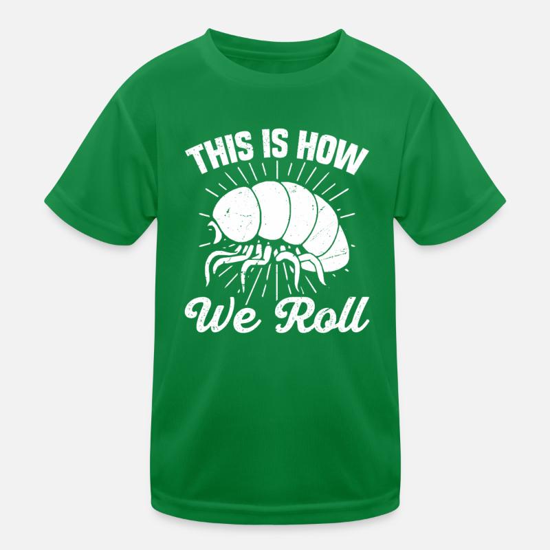 So Rollen Wir Kinder Funktions-T-Shirt