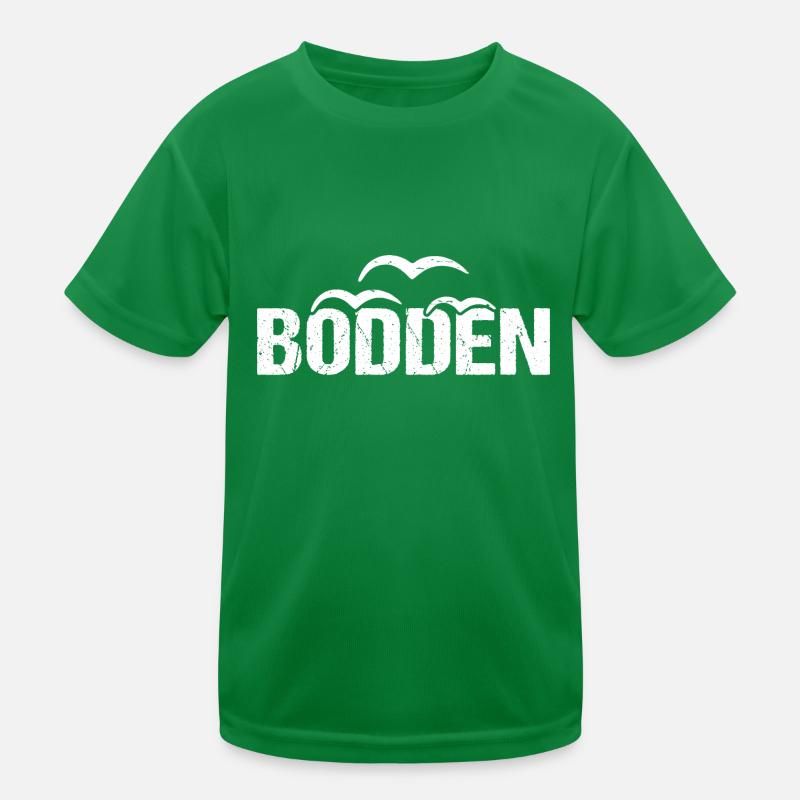 Bodden Ostsee Boddenlandschaft Kinder Funktions-T-Shirt
