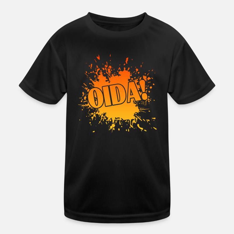 Oida! Kinder Funktions-T-Shirt