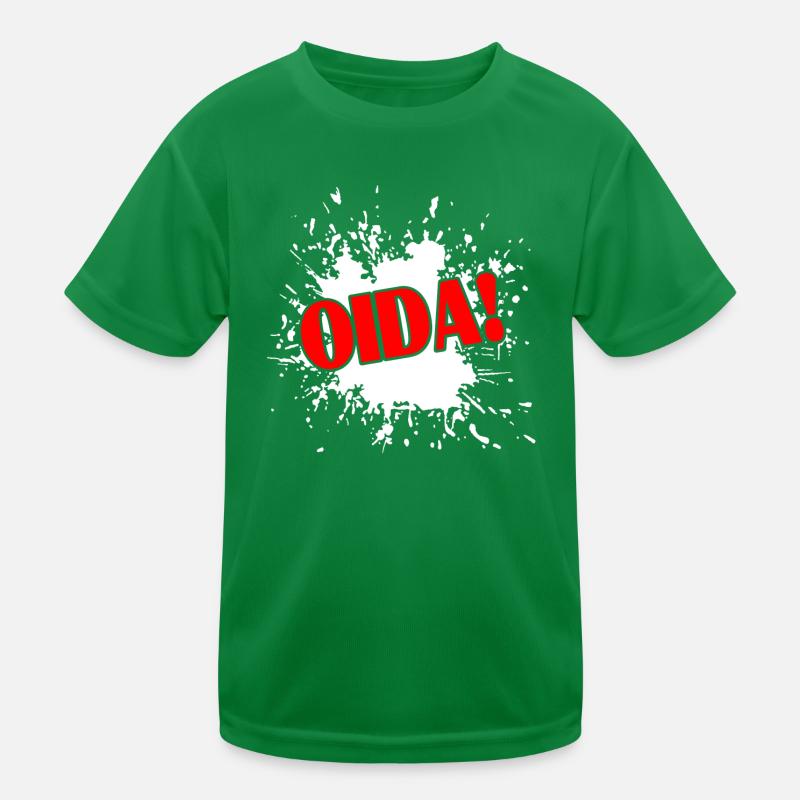 Oida Kinder Funktions-T-Shirt