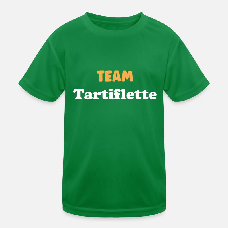 Team tartiflette T-shirt sport Enfant