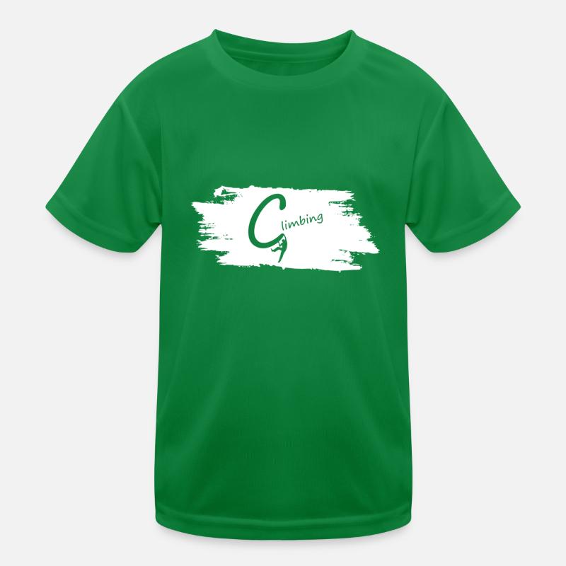 Climbing Kinder Funktions-T-Shirt