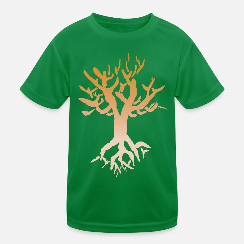 Baum Kinder Funktions-T-Shirt