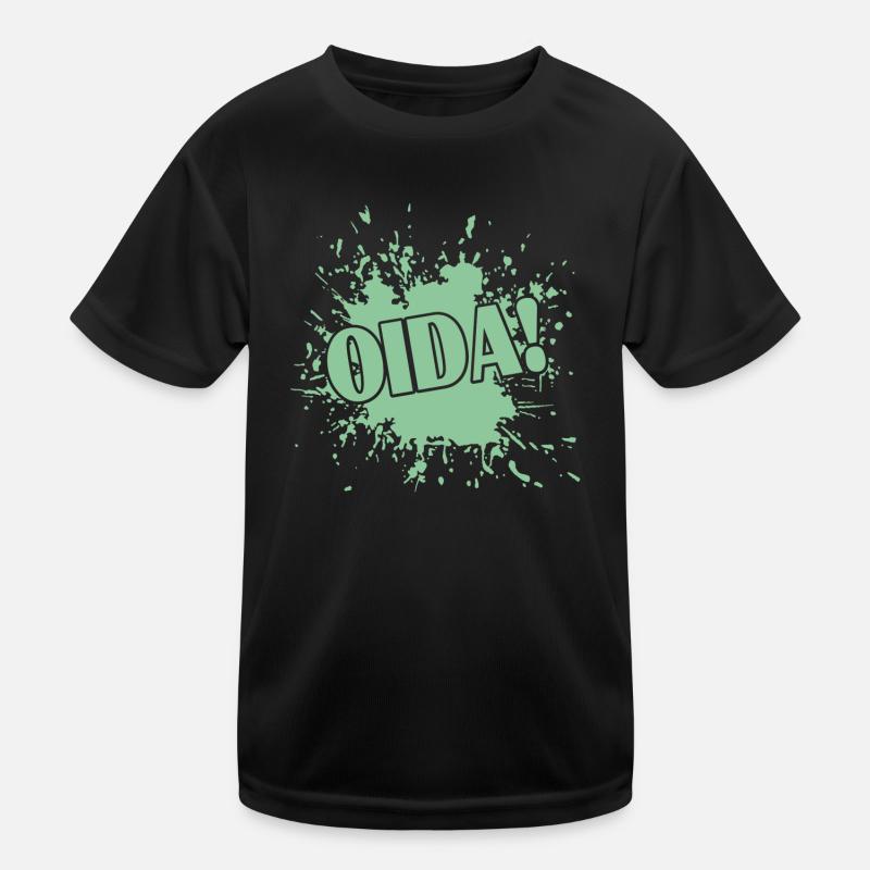 Oida Kinder Funktions-T-Shirt