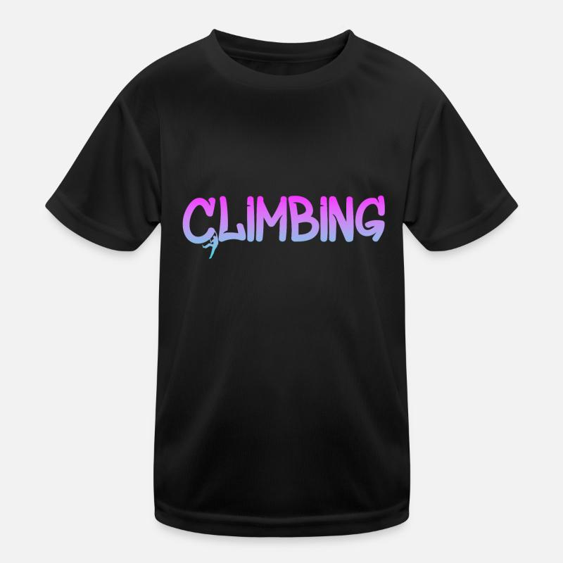 Climbing Kinder Funktions-T-Shirt