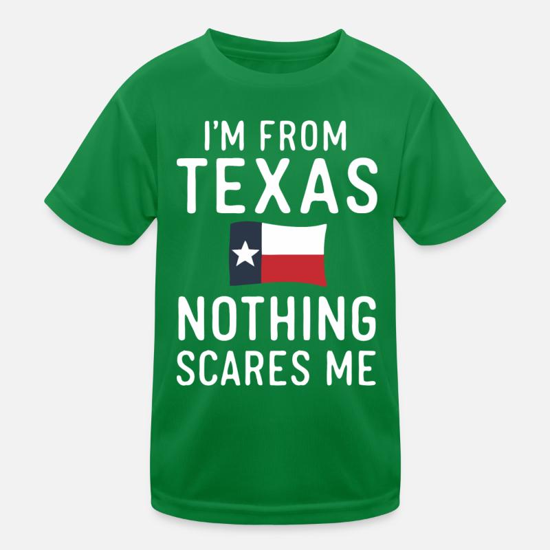 Texas State Texans Texas Kids Functional T-Shirt