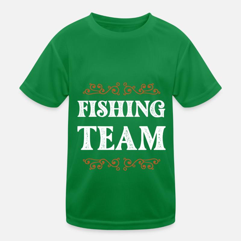 Équipage de pêche T-shirt sport Enfant