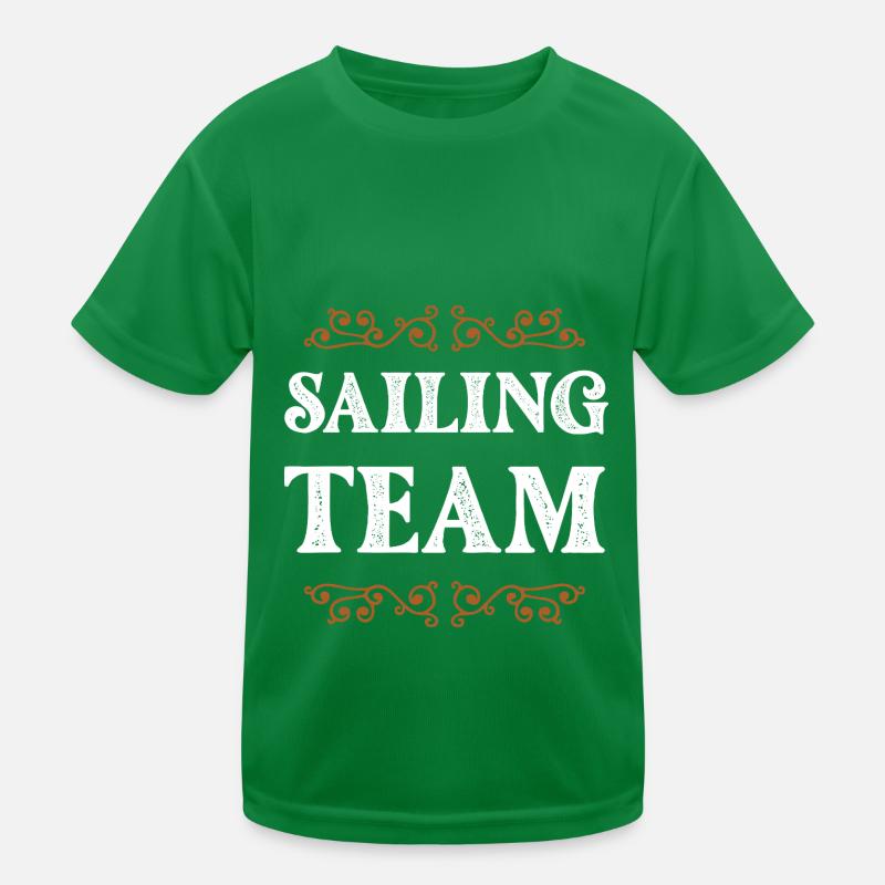 Sailing Crew Kinder Funktions-T-Shirt