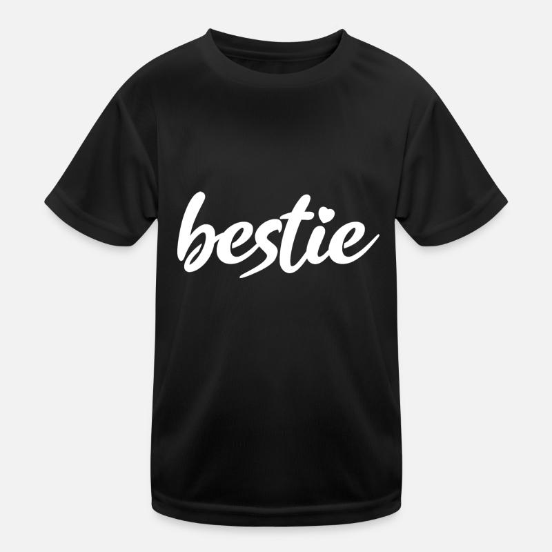bestie Beste Bester Best Herzchen Kinder Funktions-T-Shirt