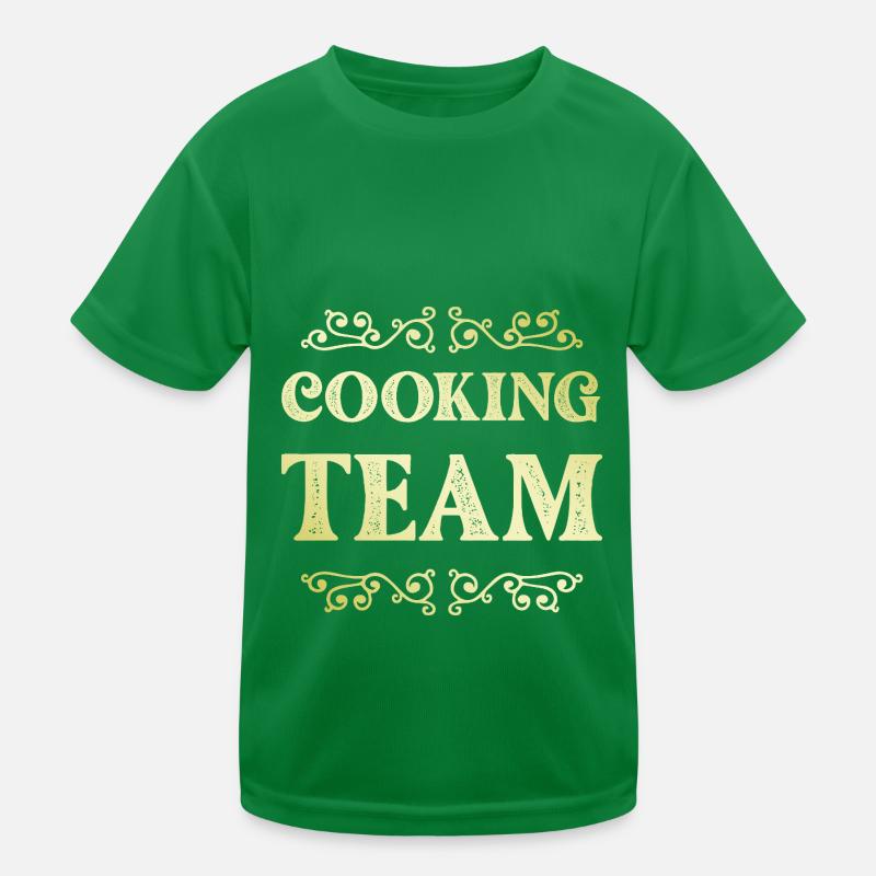 Cooking Team Kinder Funktions-T-Shirt