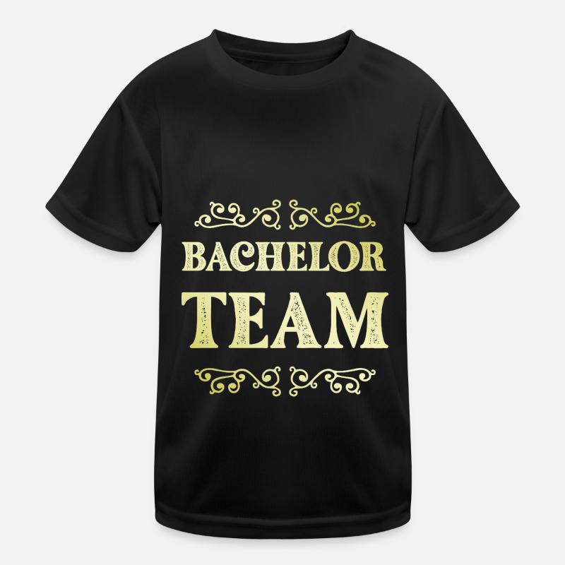 Bachelor Team Kinder Funktions-T-Shirt