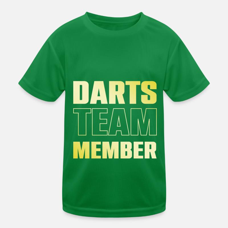 Darts Team Kinder Funktions-T-Shirt