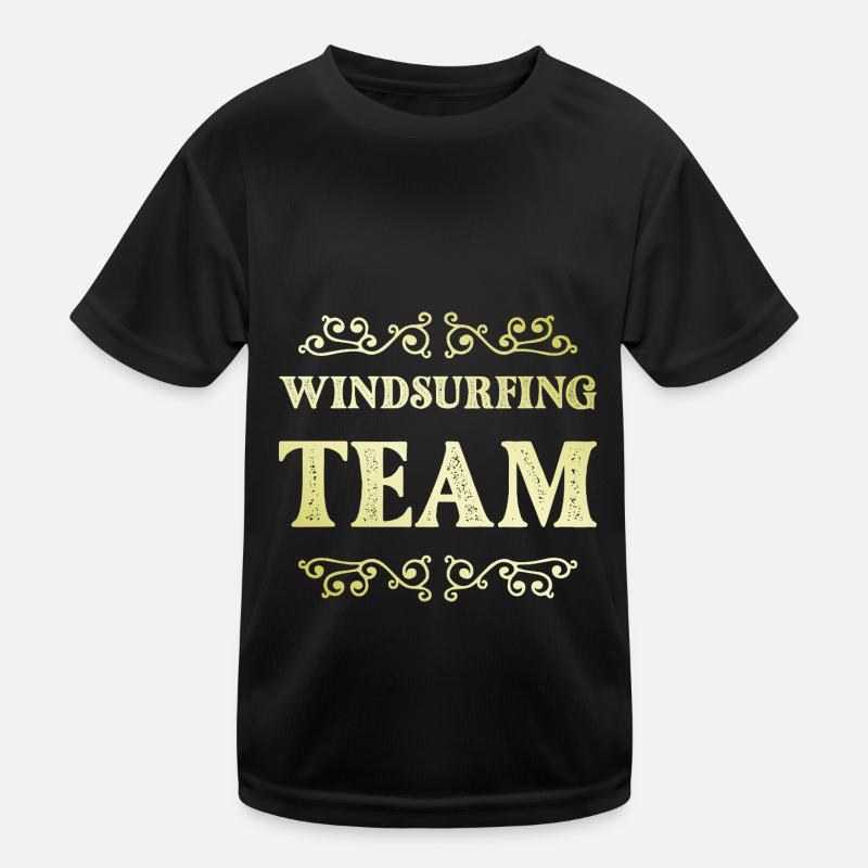 Windsurfing Team Kinder Funktions-T-Shirt