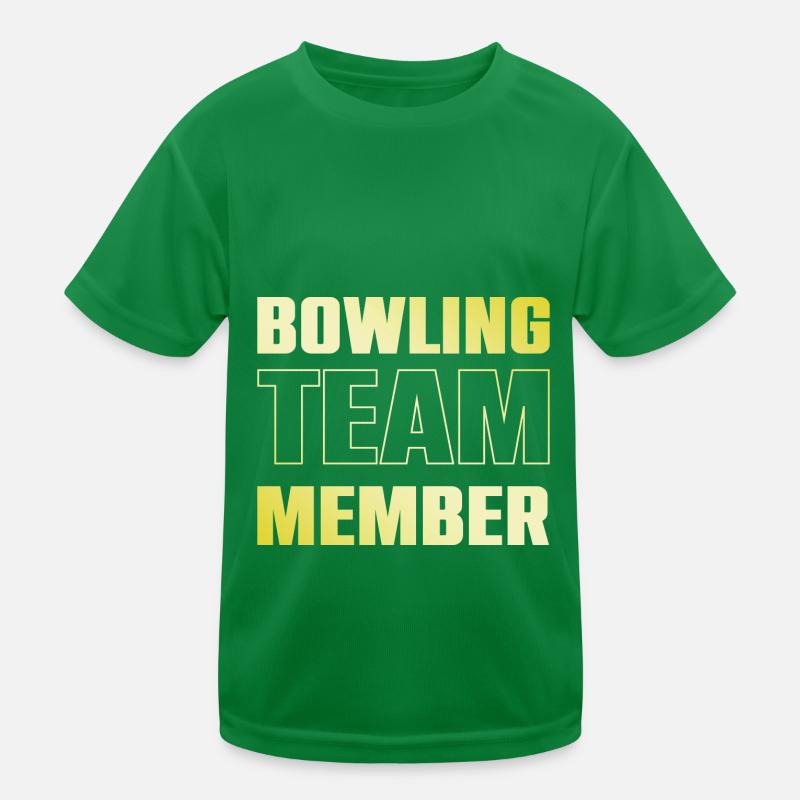 bowling team Kids Functional T-Shirt