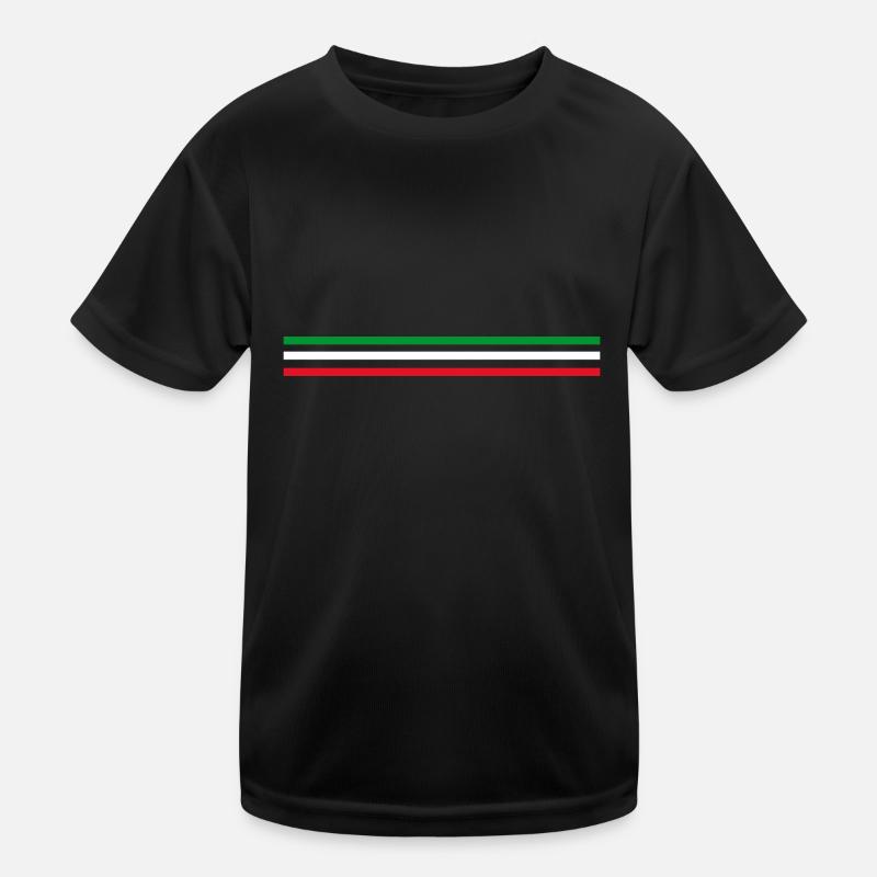Trait italie T-shirt sport Enfant