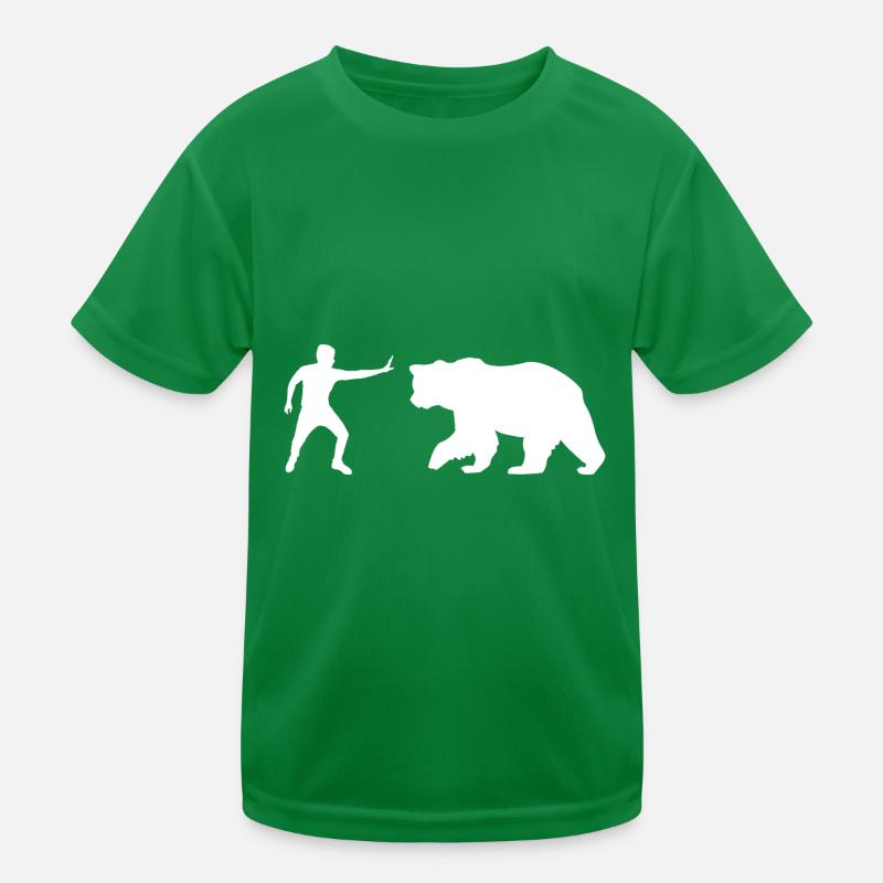 Stop Bär Kinder Funktions-T-Shirt