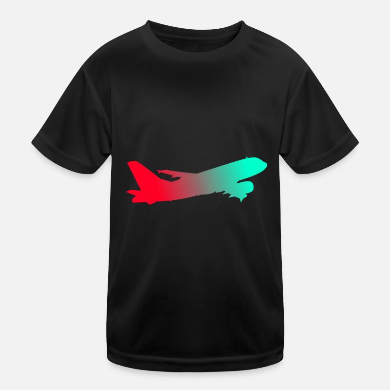 Airplane Kids Functional T-Shirt