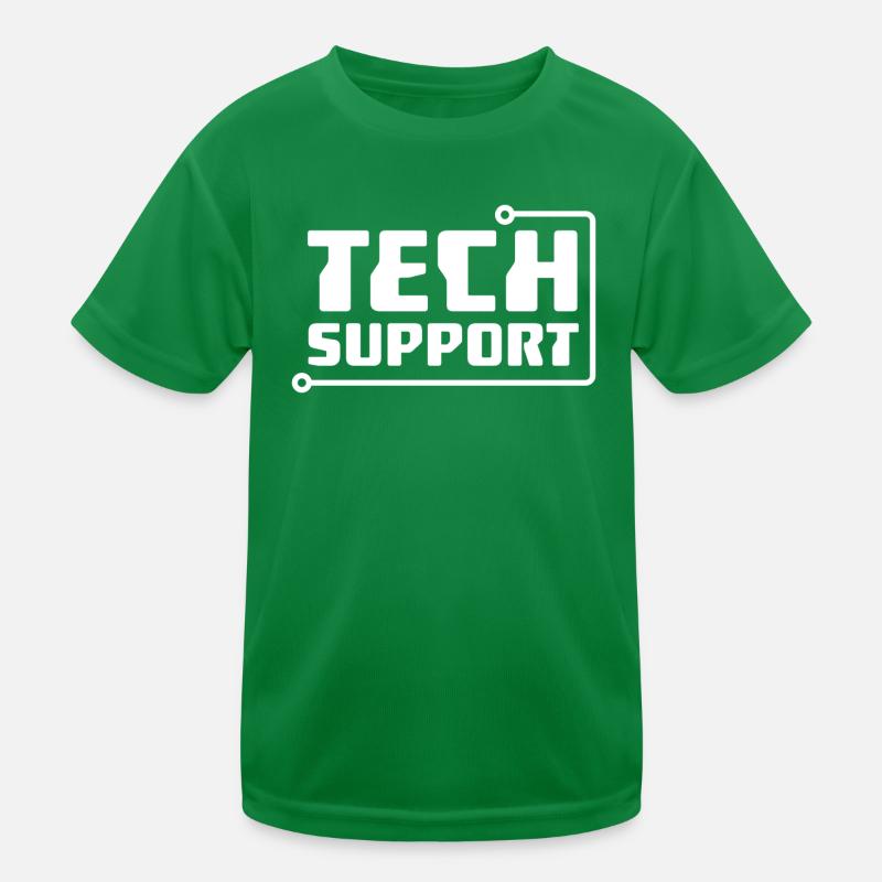 Technischer Support Kinder Funktions-T-Shirt