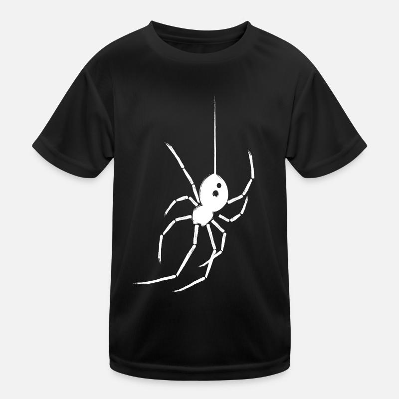 Spider Black Widow Kids Functional T-Shirt