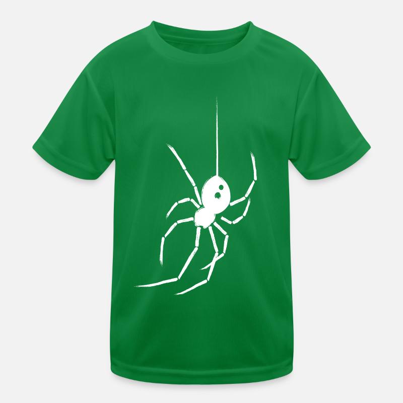 Spinne Schwarze Witwe Kinder Funktions-T-Shirt
