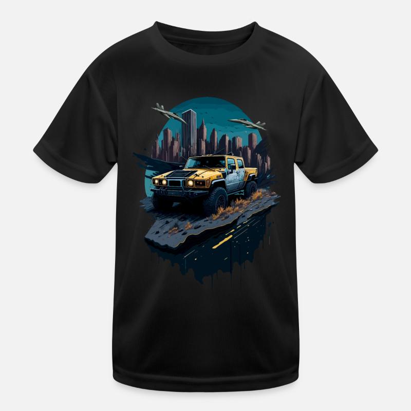 Off-Road Adventure | 4x4 Kids Functional T-Shirt