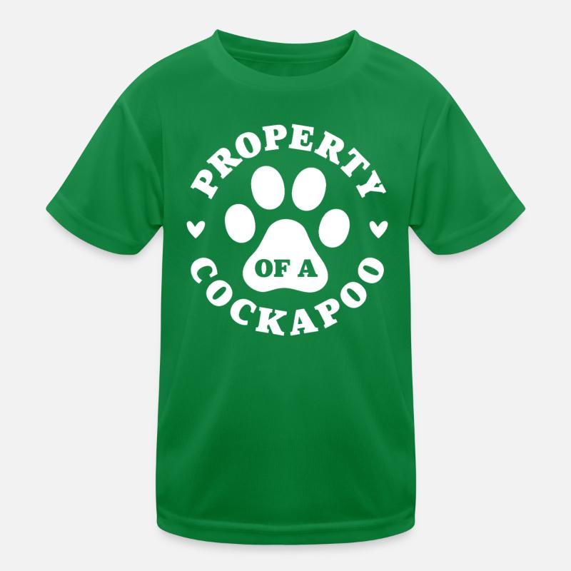 Eigentum eines Cockapoo Kinder Funktions-T-Shirt