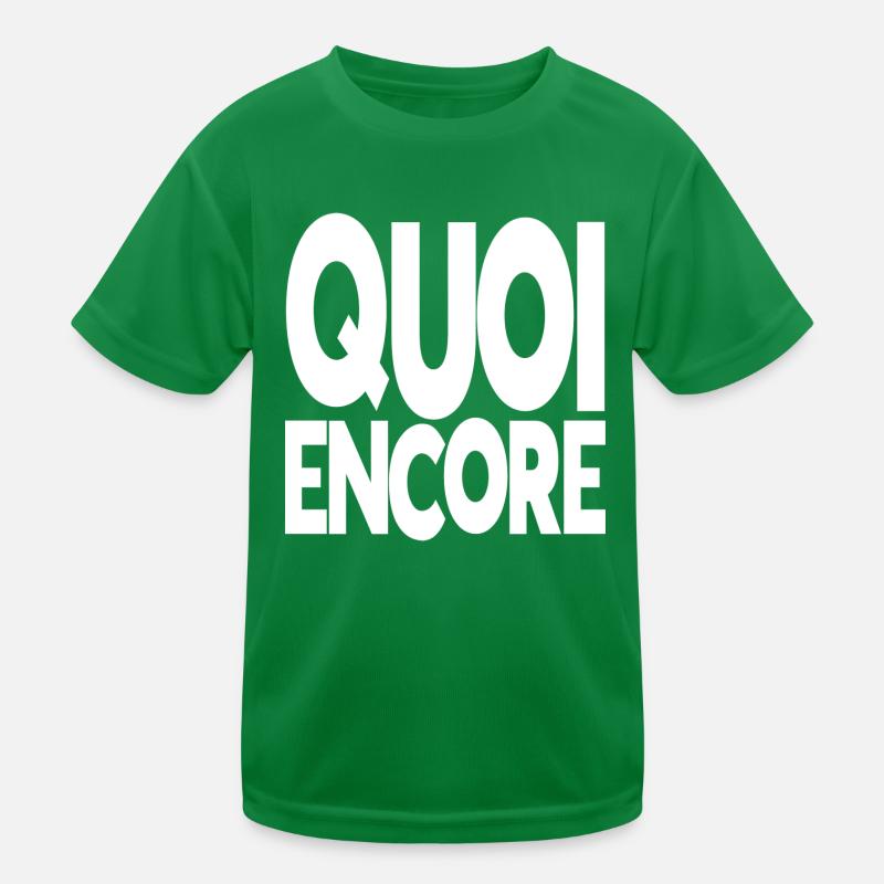 quoi encore T-shirt sport Enfant