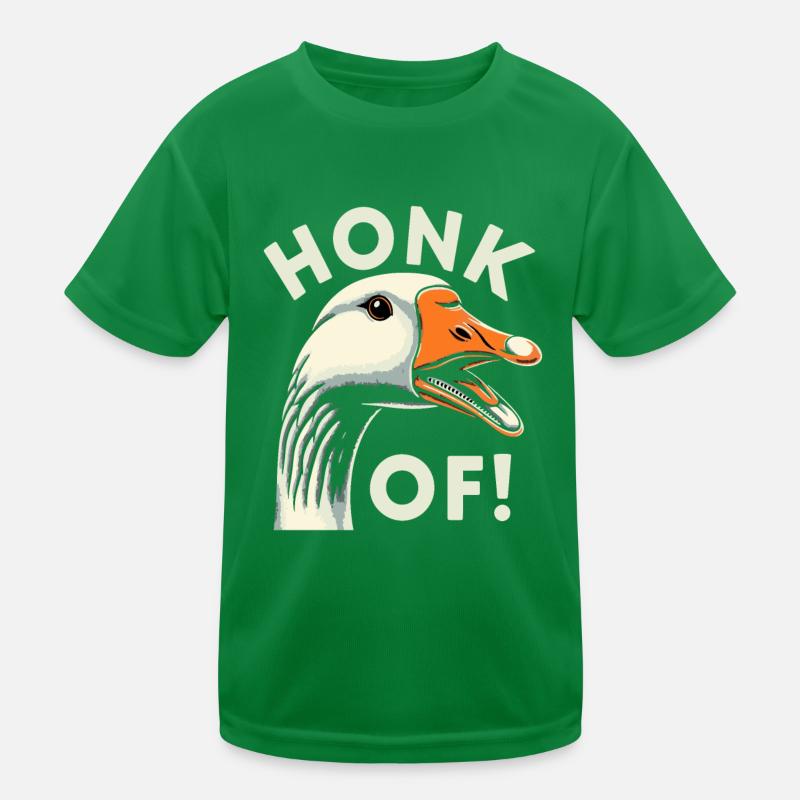 Honk Off – Gänse Meme Kinder Funktions-T-Shirt