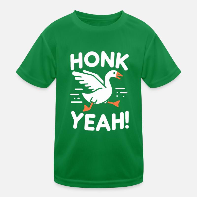 Honk Yeah! Gänse Meme Kinder Funktions-T-Shirt