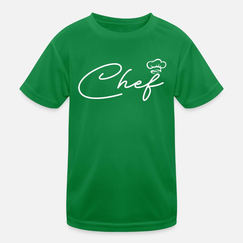 Personalized chef Kids Functional T-Shirt
