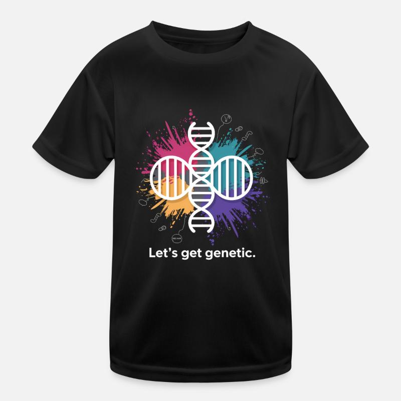 Genetik Wissenschaft Lustiger Spruch Kinder Funktions-T-Shirt