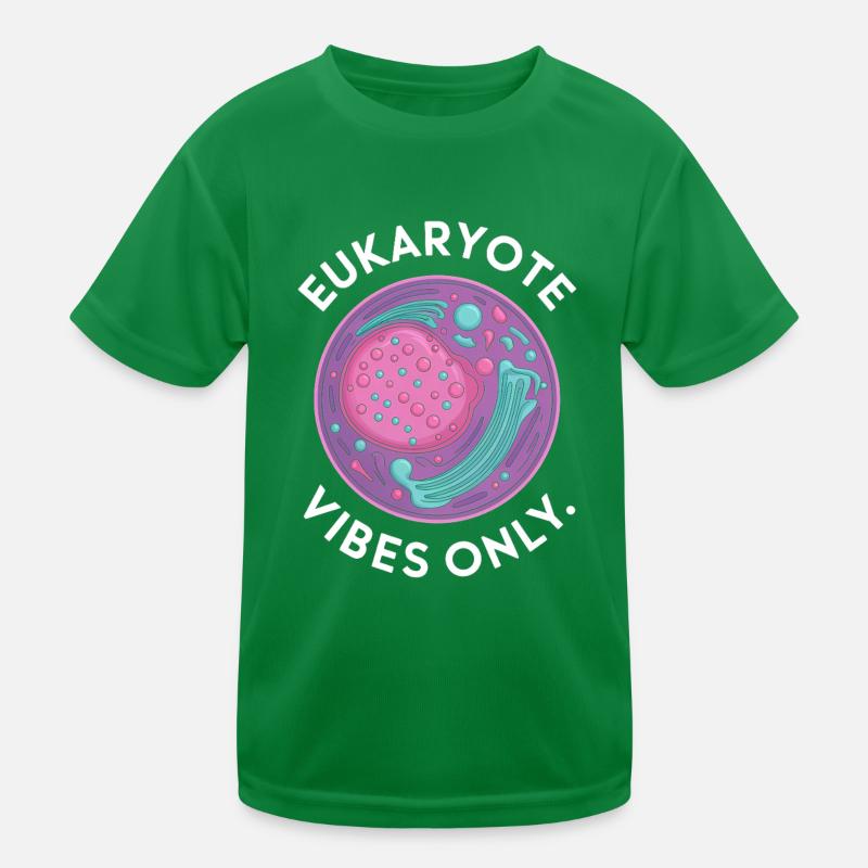 Eukaryote Vibes Only Kinder Funktions-T-Shirt