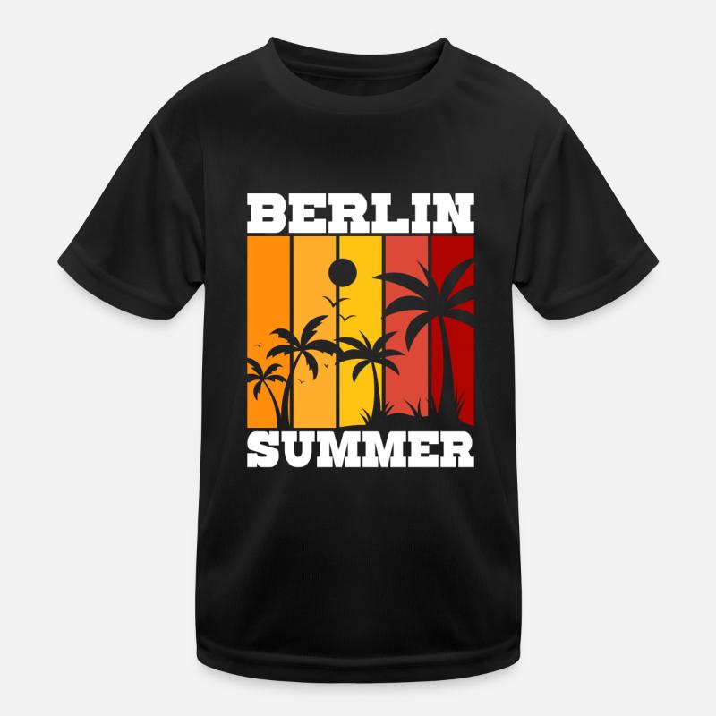 Berlin Summer Kinder Funktions-T-Shirt