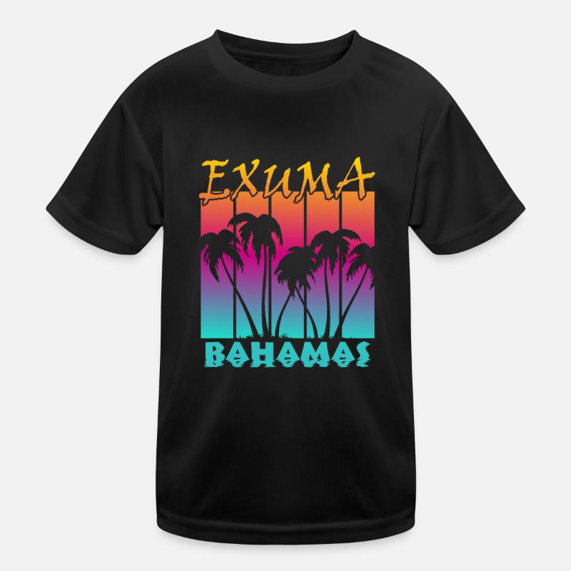 Exuma Bahamas T-shirt sport Enfant