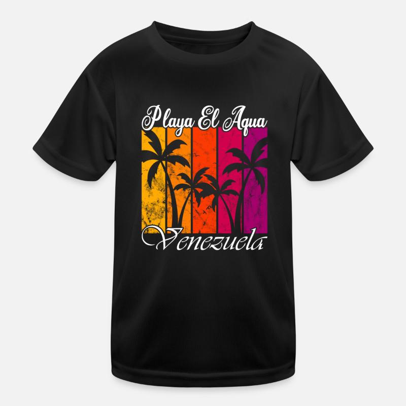 Playa El Aqua Venezuela T-shirt sport Enfant