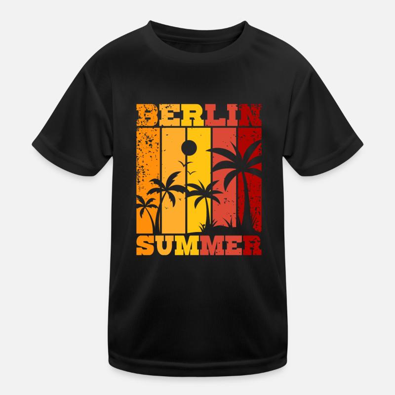 Berlin Summer Kinder Funktions-T-Shirt