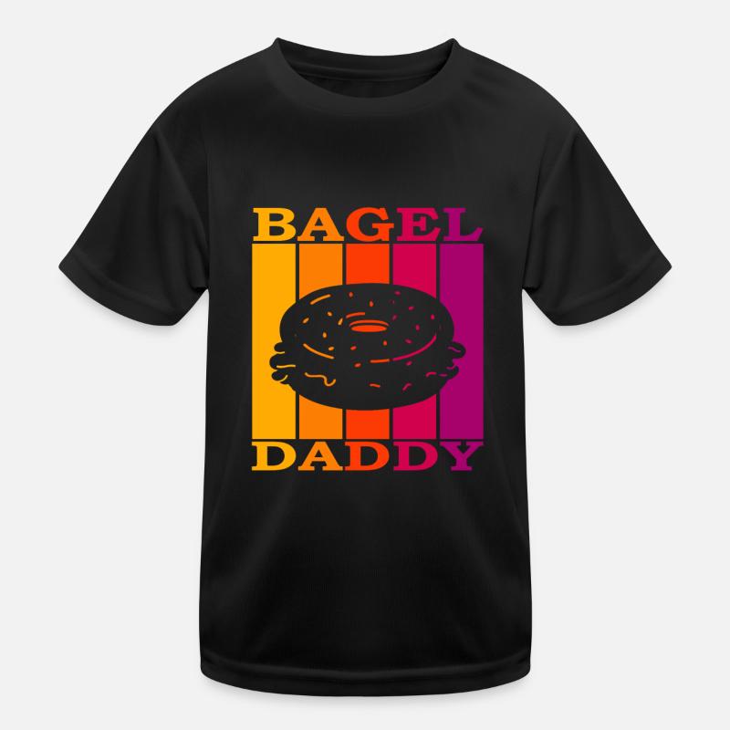 Bagel Daddy Kinder Funktions-T-Shirt