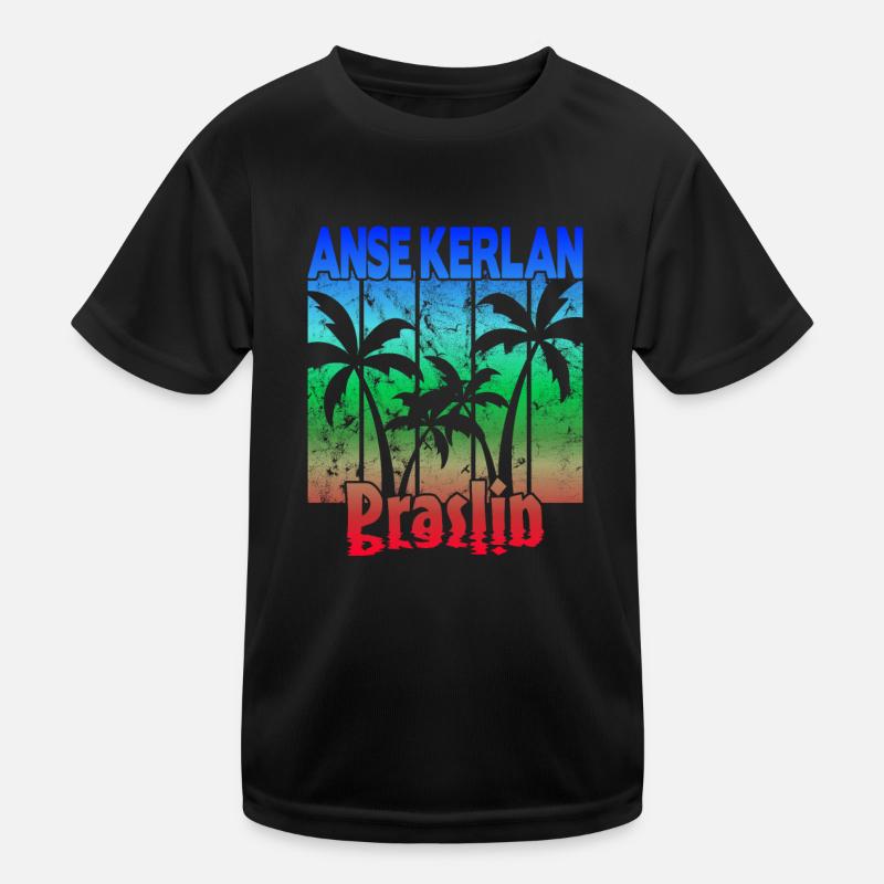Anse Kerlan Praslin Kinder Funktions-T-Shirt