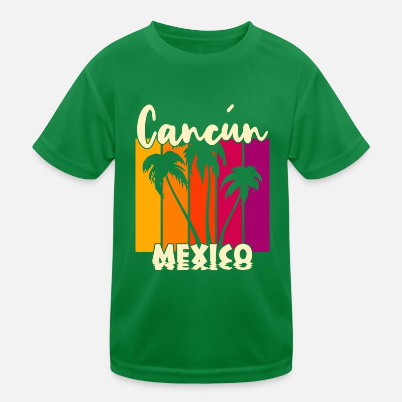 Cancun Mexico Kinder Funktions-T-Shirt