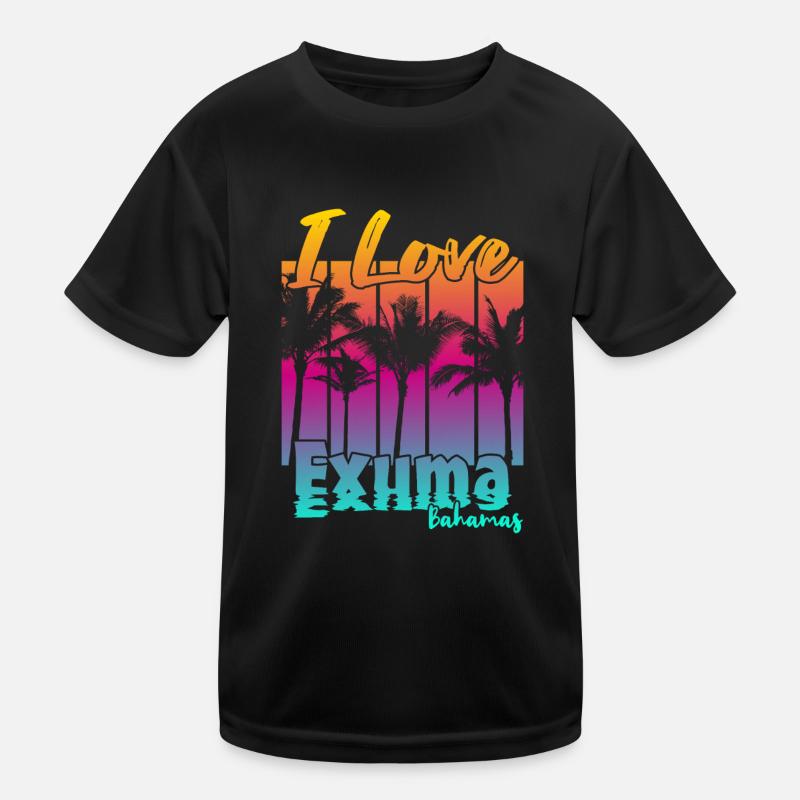 J’adore Exuma Bahamas T-shirt sport Enfant