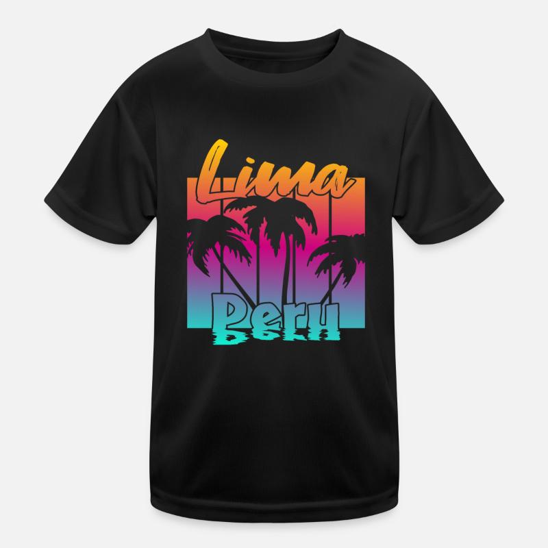 Lima Pérou T-shirt sport Enfant