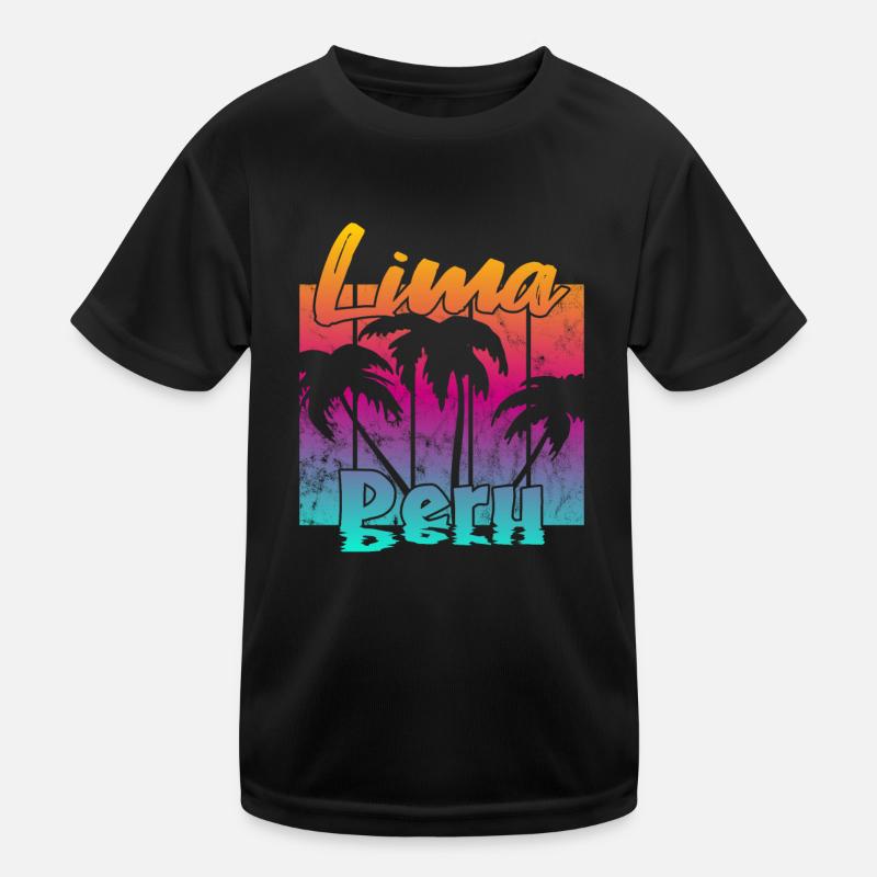 Lima Pérou T-shirt sport Enfant