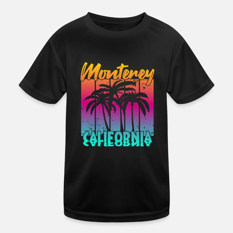 Monterey California Kinder Funktions-T-Shirt