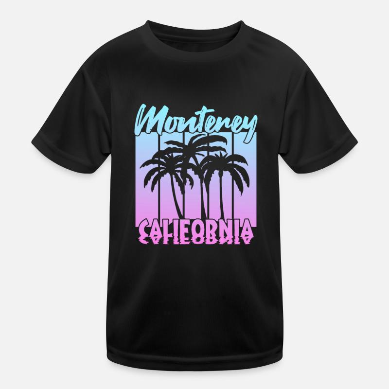 Monterey California Kinder Funktions-T-Shirt