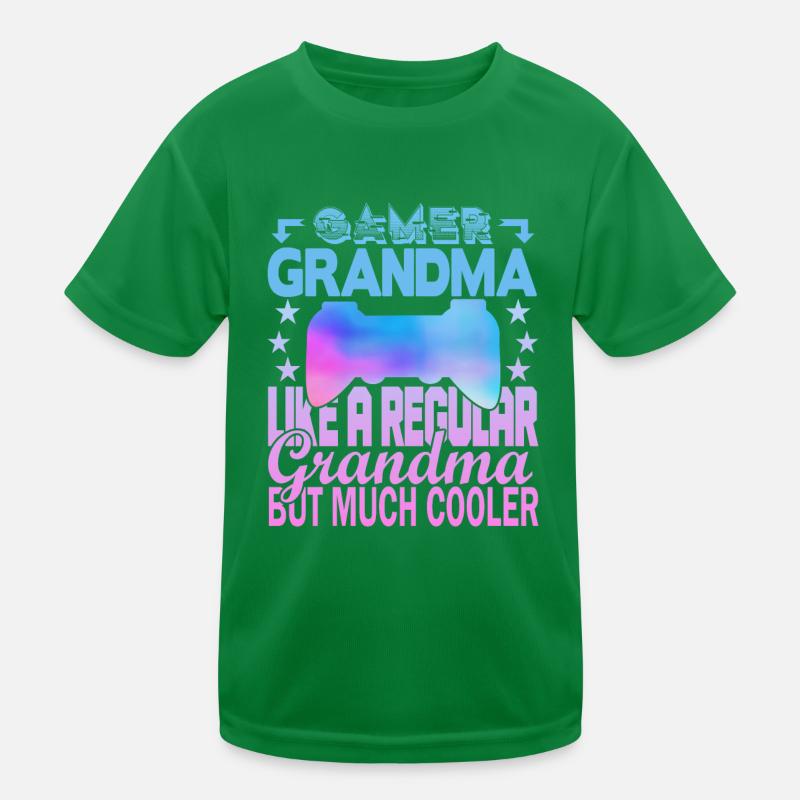 Grand-mère joueuse T-shirt sport Enfant