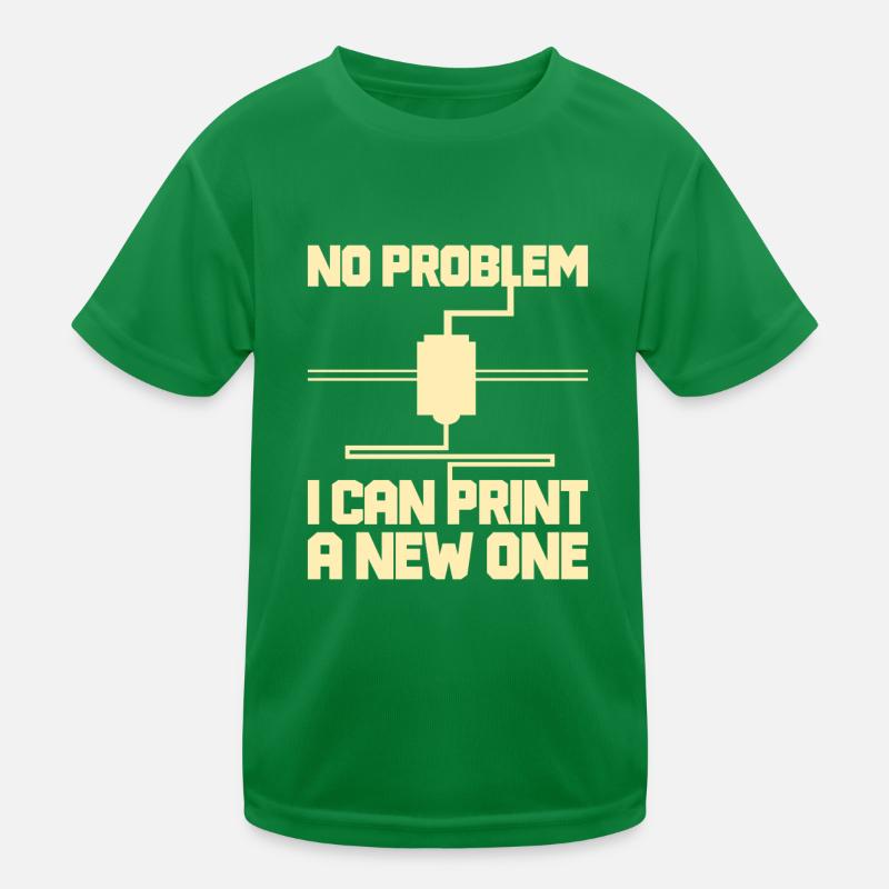 3D Printer 3D Printing Kids Functional T-Shirt