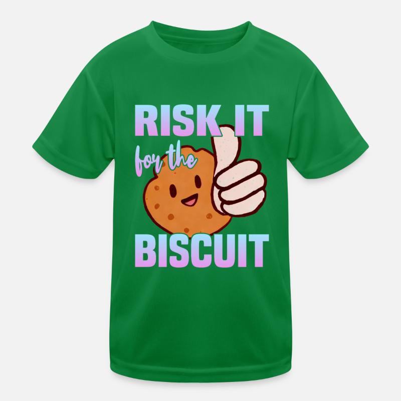 Risquez-le pour le biscuit T-shirt sport Enfant