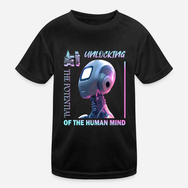 Libérer le potentiel avec l’IA T-shirt sport Enfant
