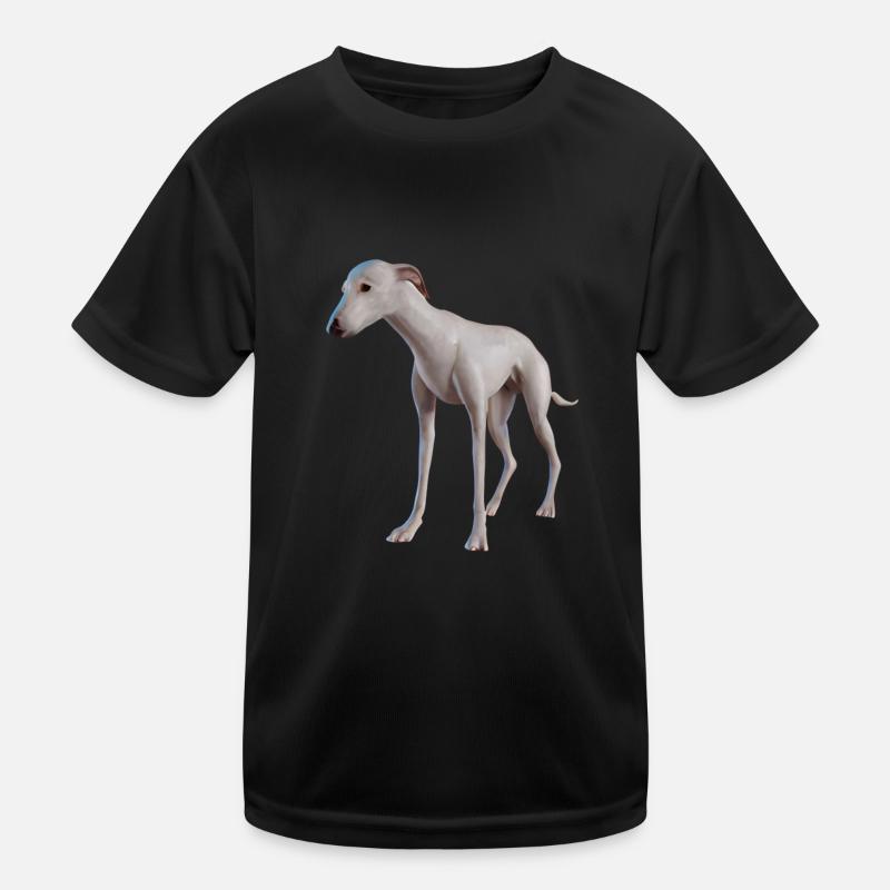 Greyhound Dog T-shirt sport Enfant